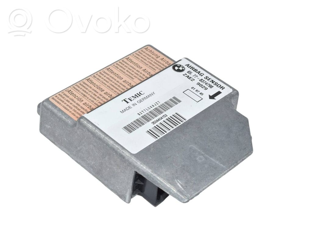Airbag control unit/module   65778374798,8374798,65778362072,8362072