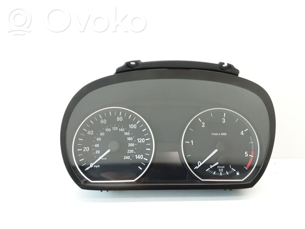 BMW 1 E81 E87 Spidometrs (instrumentu panelī) 