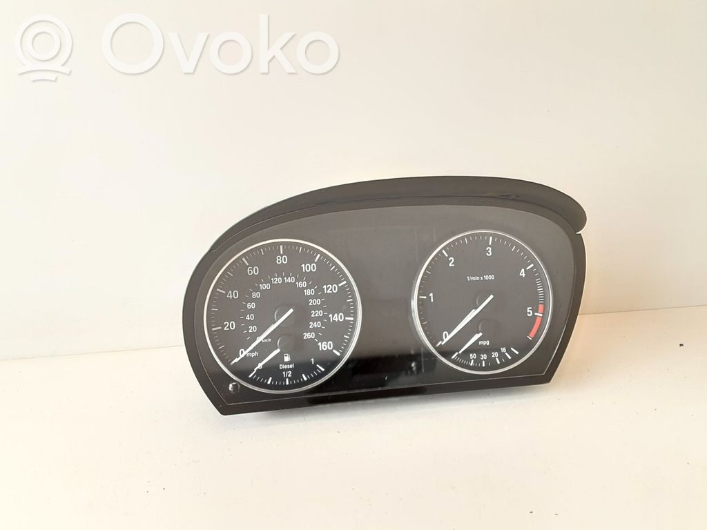 BMW 3 E90 E91 Speedometer (instrument cluster) 