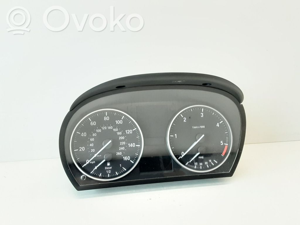 BMW 3 E90 E91 Speedometer (instrument cluster) 