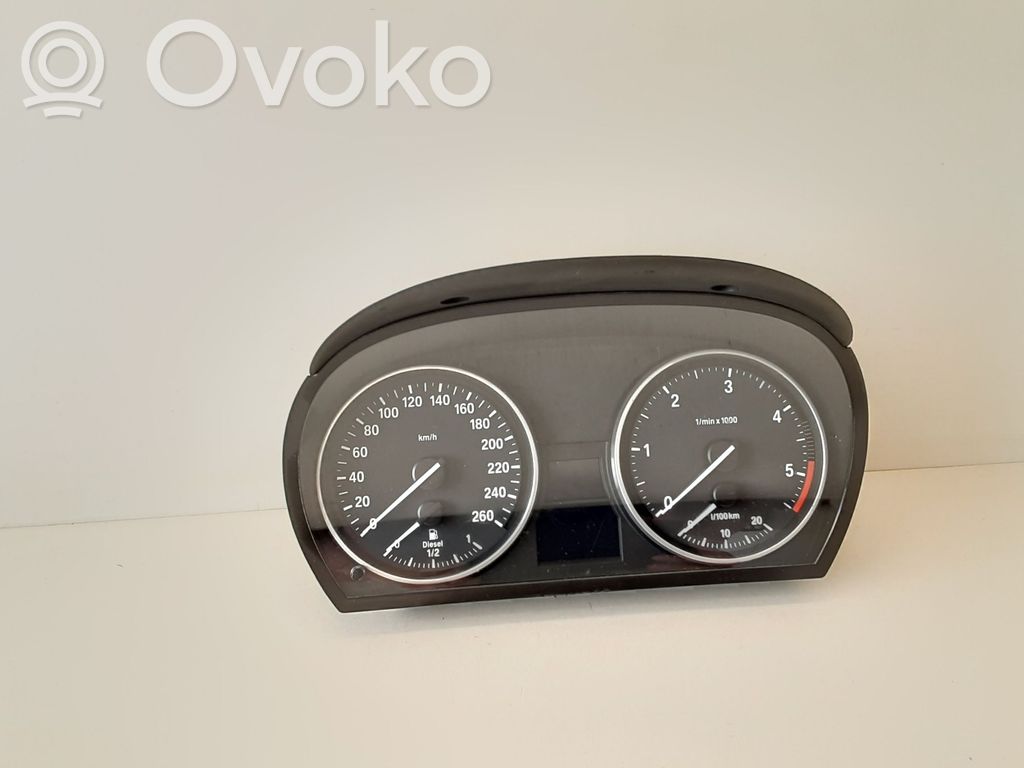 BMW 3 E90 E91 Speedometer (instrument cluster) 