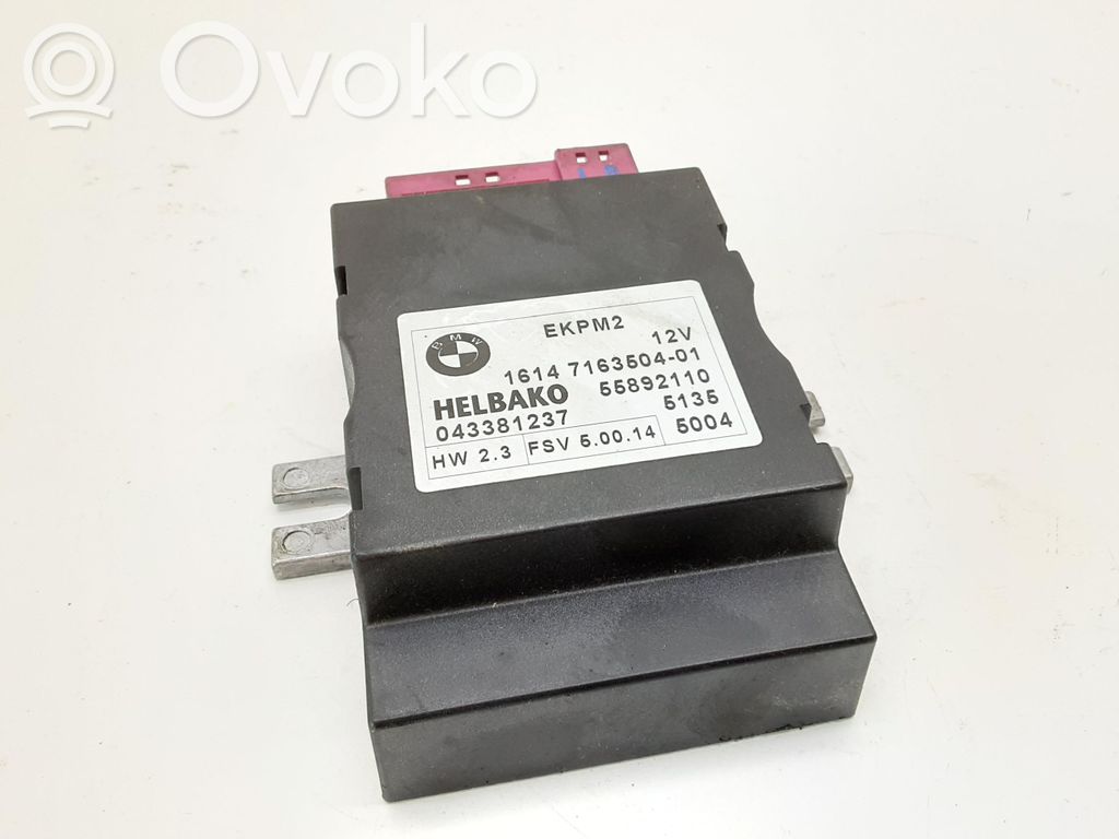 Fuel injection pump control unit/module   7163504,16147163504