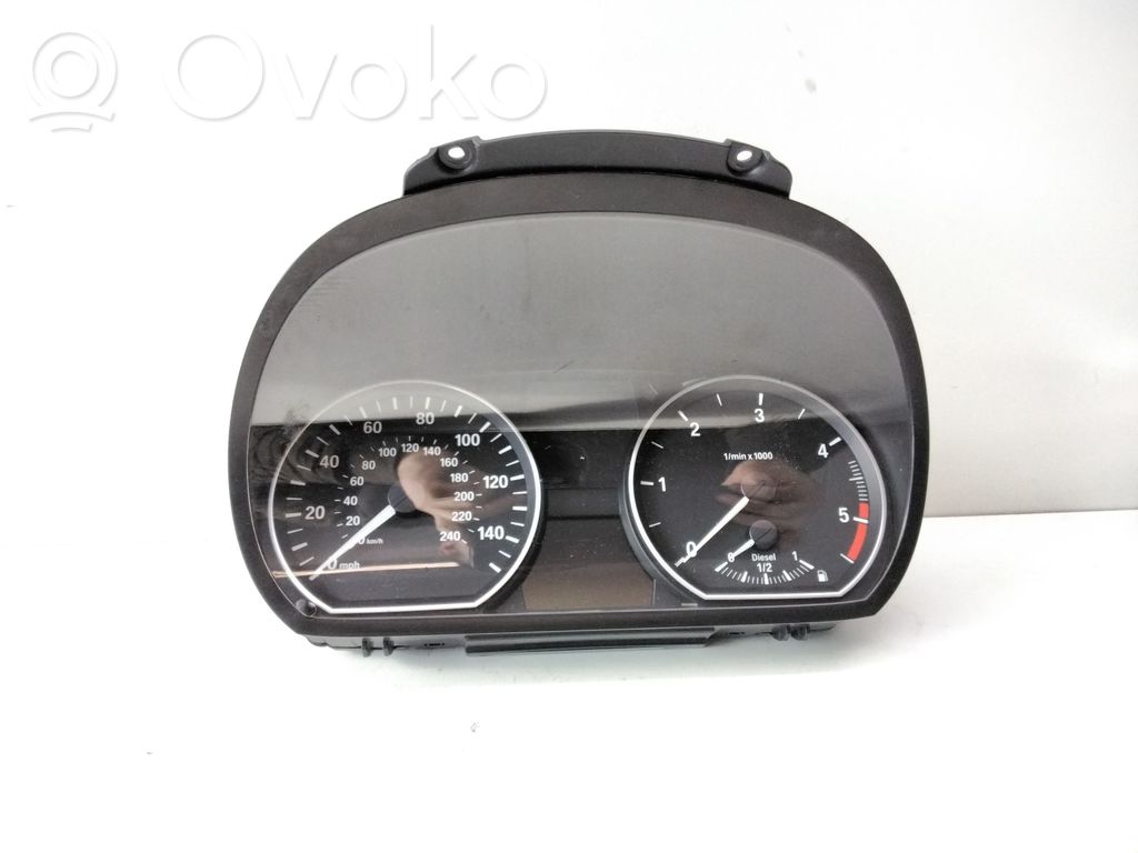 BMW 1 E81 E87 Speedometer (instrument cluster) 