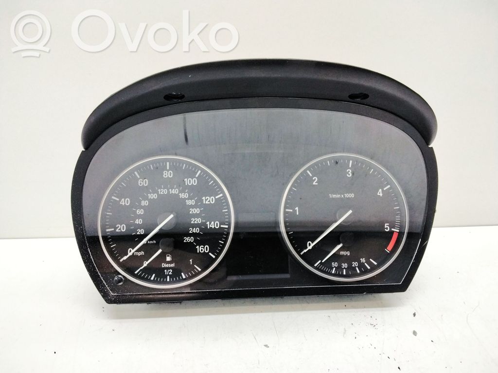 BMW 3 E90 E91 Speedometer (instrument cluster) 