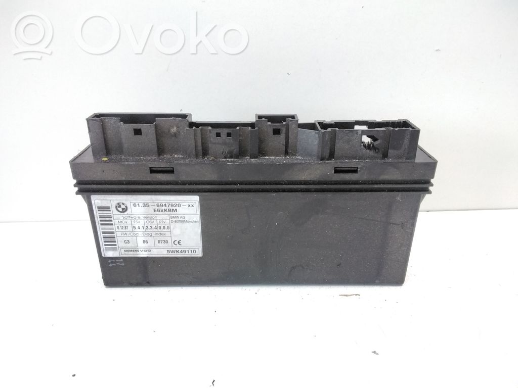 BMW 5 E60 E61 Komforto modulis 