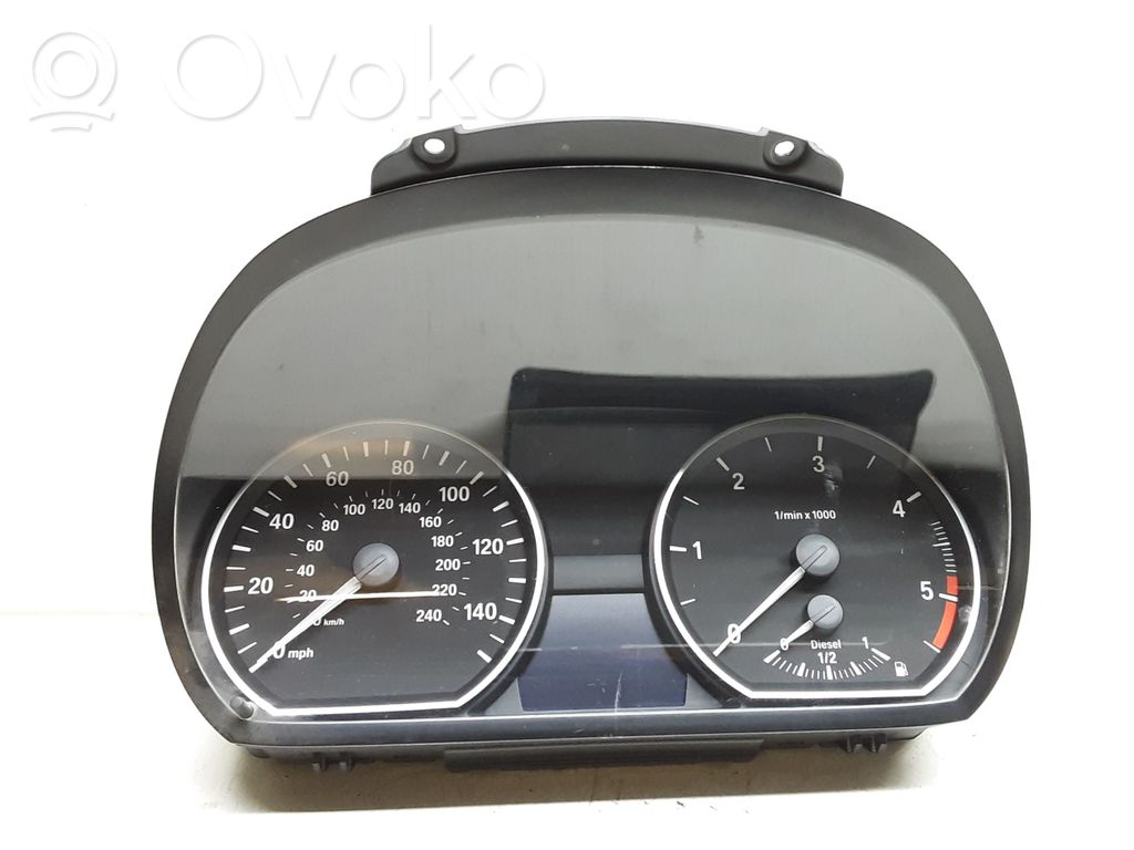BMW 1 E81 E87 Speedometer (instrument cluster) 