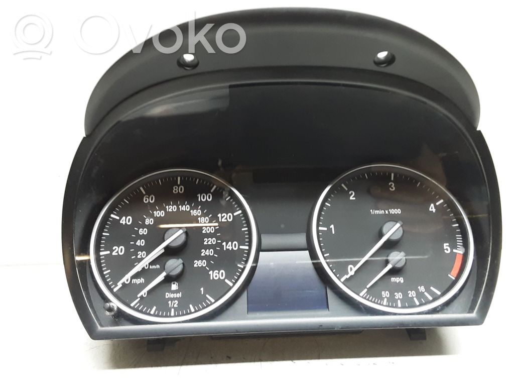 BMW 3 E90 E91 Speedometer (instrument cluster) 
