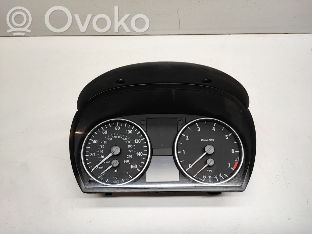 BMW 3 E90 E91 Speedometer (instrument cluster) 