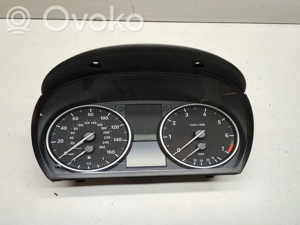BMW 3 E90 E91 Speedometer (instrument cluster) 