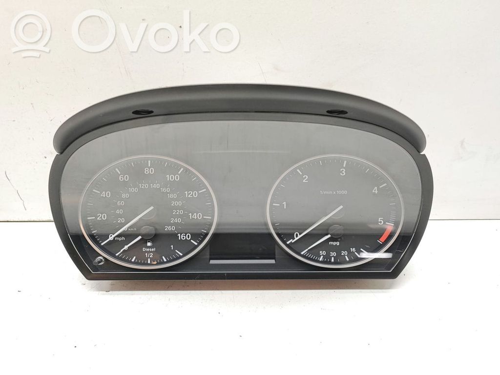 BMW 3 E90 E91 Speedometer (instrument cluster) 