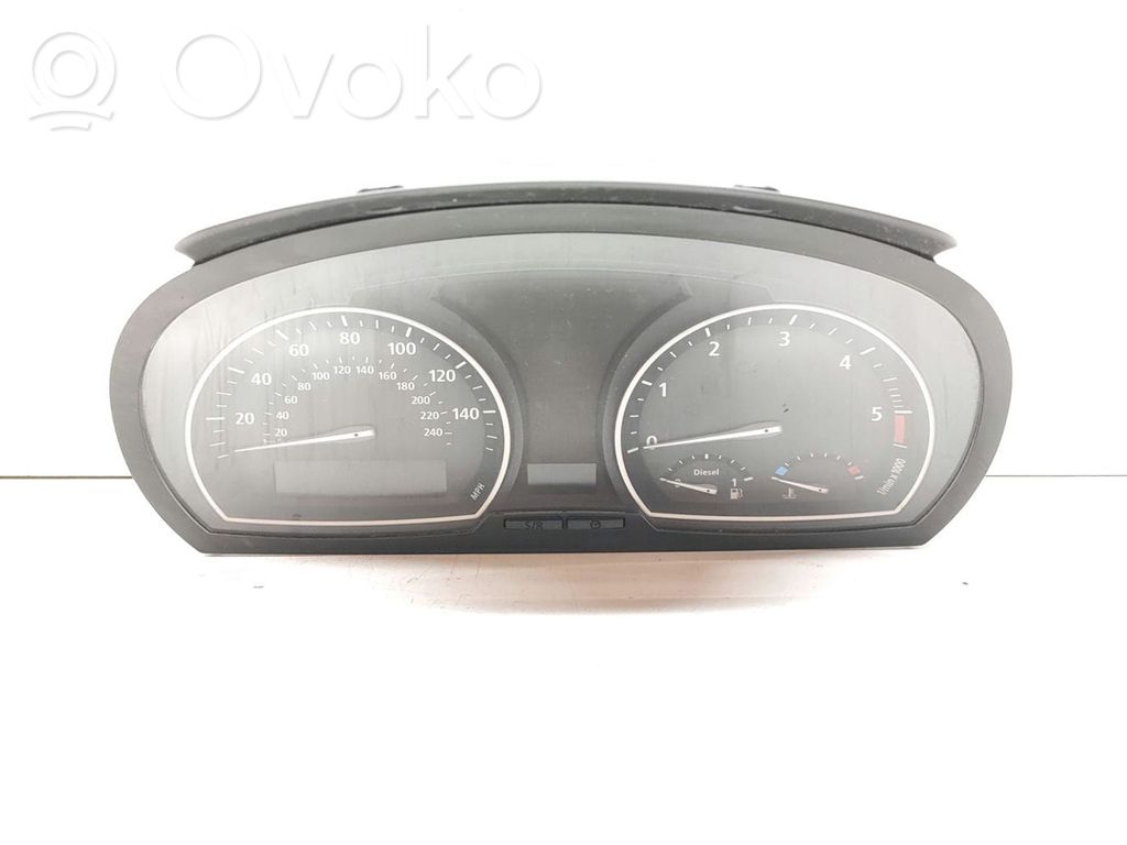 BMW X3 E83 Speedometer (instrument cluster) 