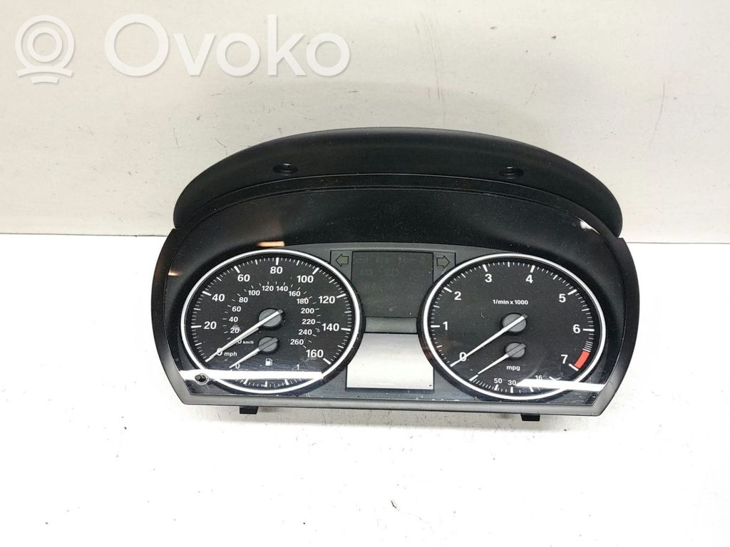 BMW 3 E90 E91 Speedometer (instrument cluster) 