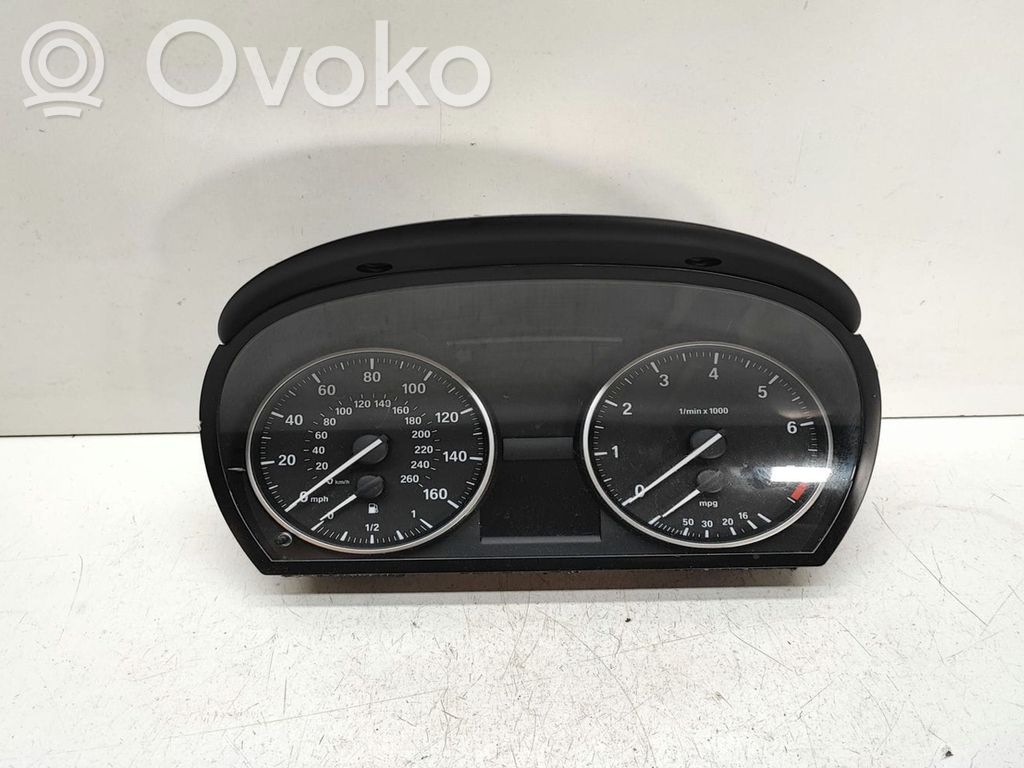BMW 3 E90 E91 Velocímetro (tablero de instrumentos) 