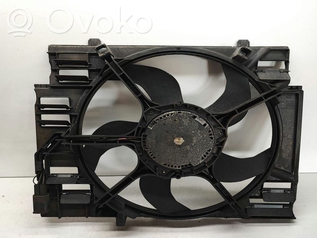 BMW 5 E60 E61 Elektrinis radiatorių ventiliatorius 