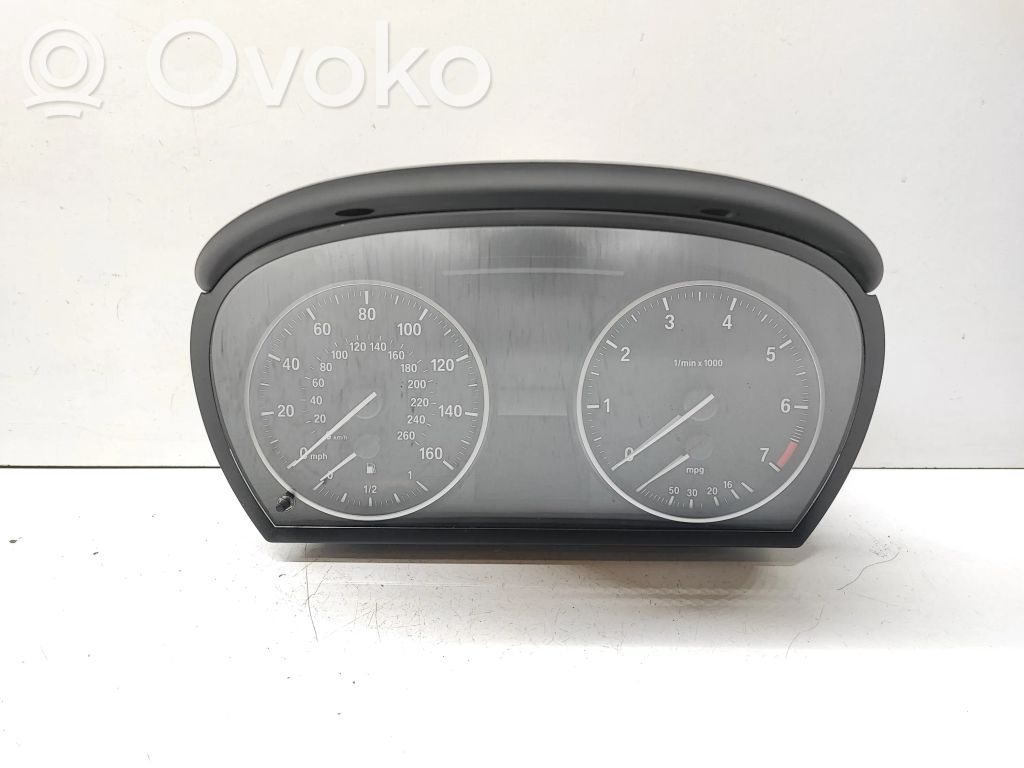 BMW 3 E90 E91 Speedometer (instrument cluster) 