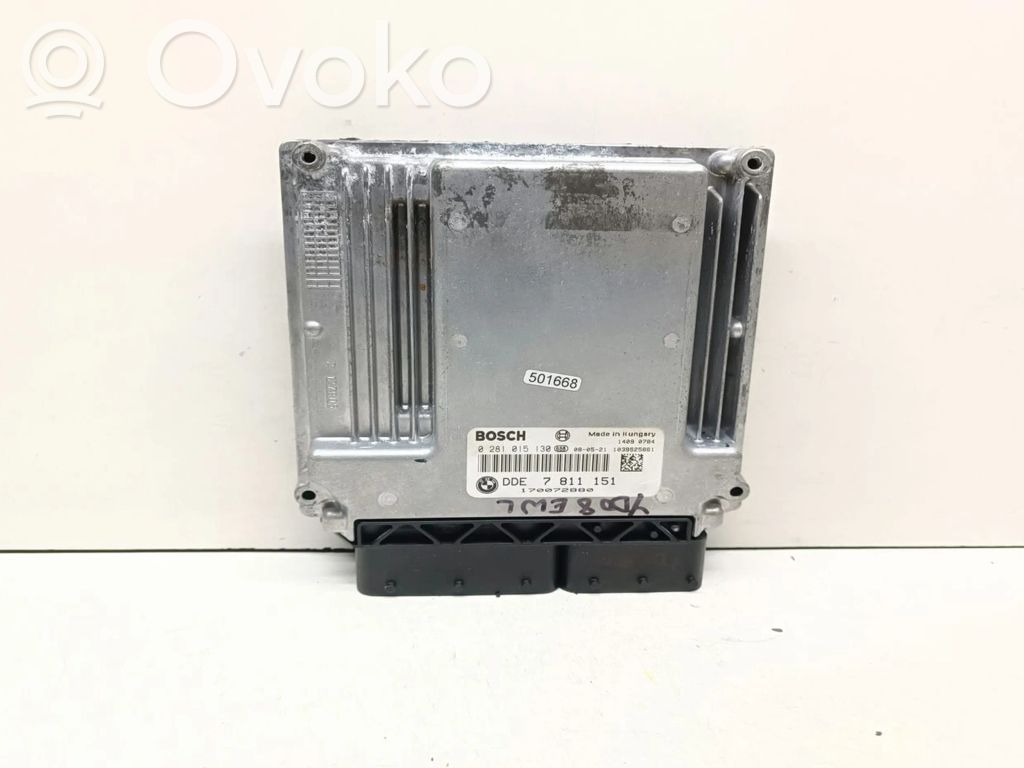 BMW 3 E90 E91 Variklio valdymo blokas 