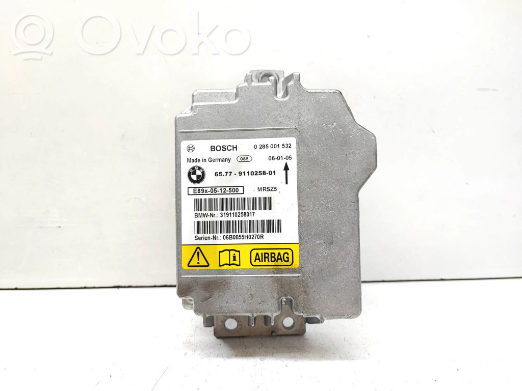 BMW 3 E90 E91 Airbag control unit/module 