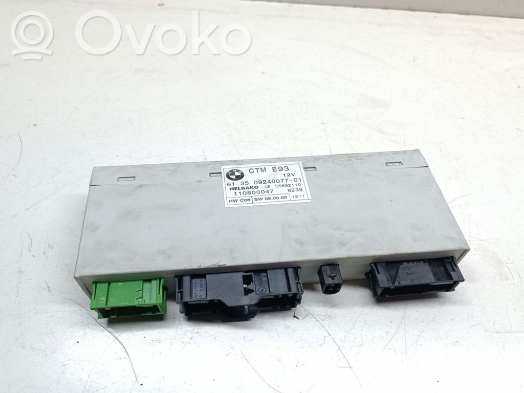 BMW 3 E92 E93 Pakeliamo stogo valdymo modulis 
