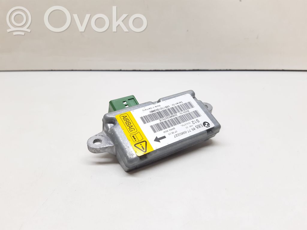 BMW 7 E65 E66 Airbag deployment crash/impact sensor 