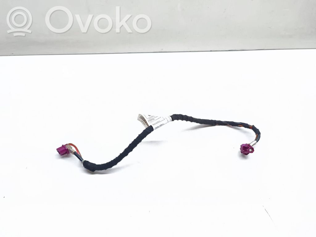 BMW 3 F30 F35 F31 Wiązka przewodów systemu dźwiękowego 