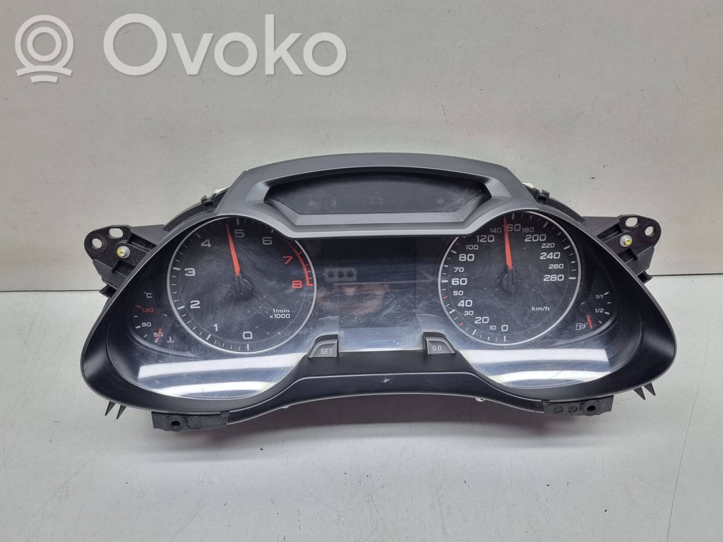 Audi A4 S4 B8 8K Tachimetro (quadro strumenti) 