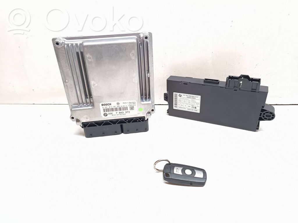 BMW 5 E60 E61 Kit centralina motore ECU e serratura 