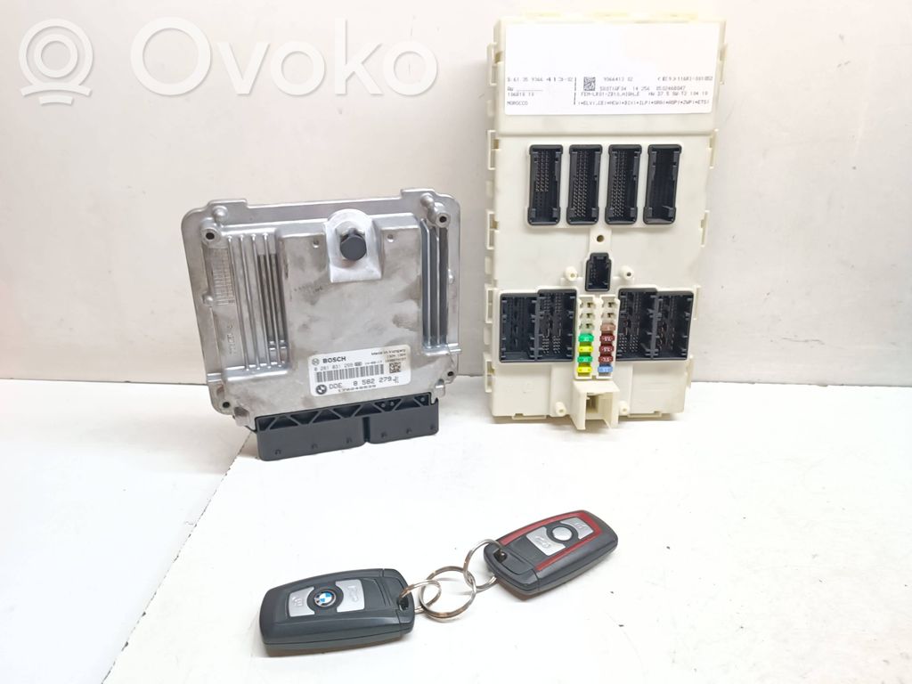 BMW 3 F30 F35 F31 Kit cu ECU motor și set închidere uși 