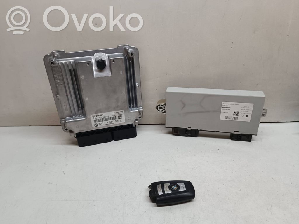 BMW 5 F10 F11 Kit cu ECU motor și set închidere uși 