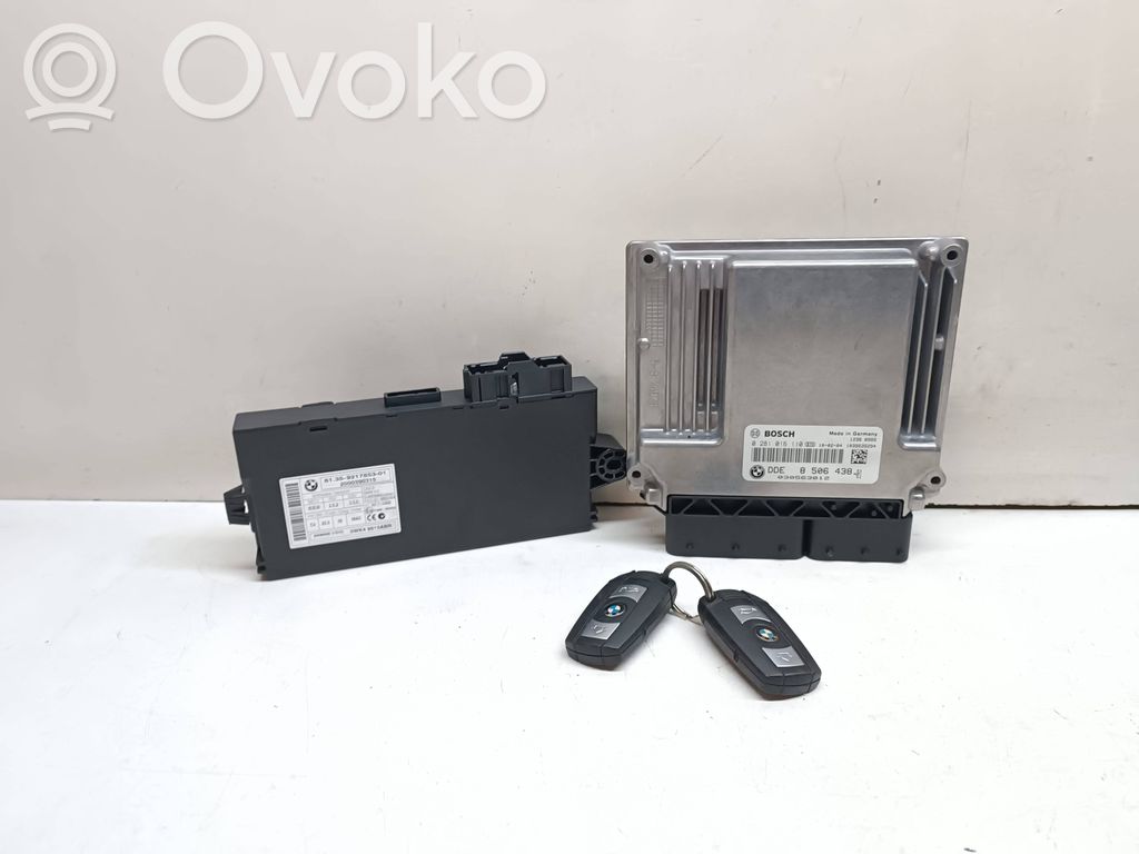 BMW 3 E92 E93 Aizdedzes ECU komplekts 
