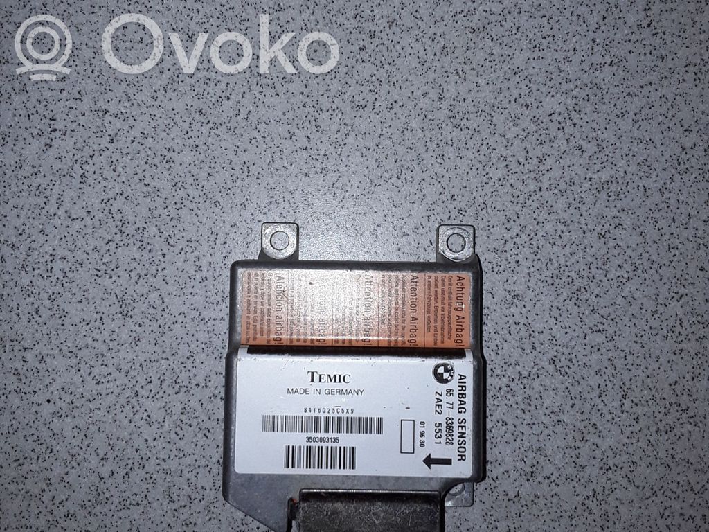 BMW 3 E36 Airbag control unit/module 