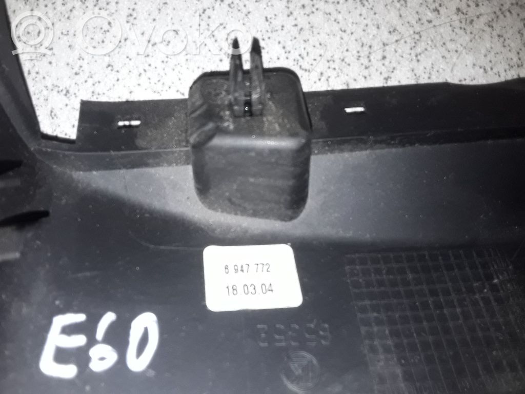 BMW 5 E60 E61 Steering wheel column trim 