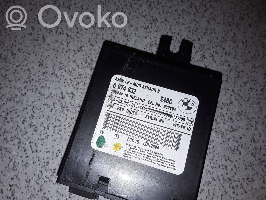 BMW 3 E46 Boîtier module alarme 