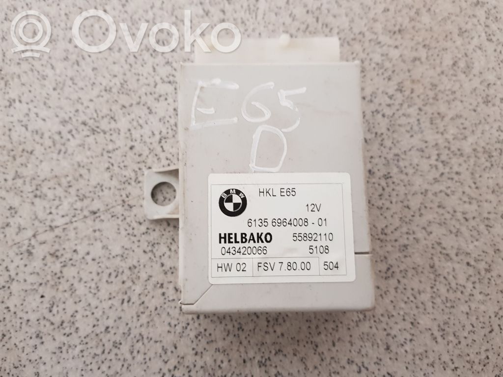 Unidad de control/módulo del maletero/compartimiento de carga   61356964008