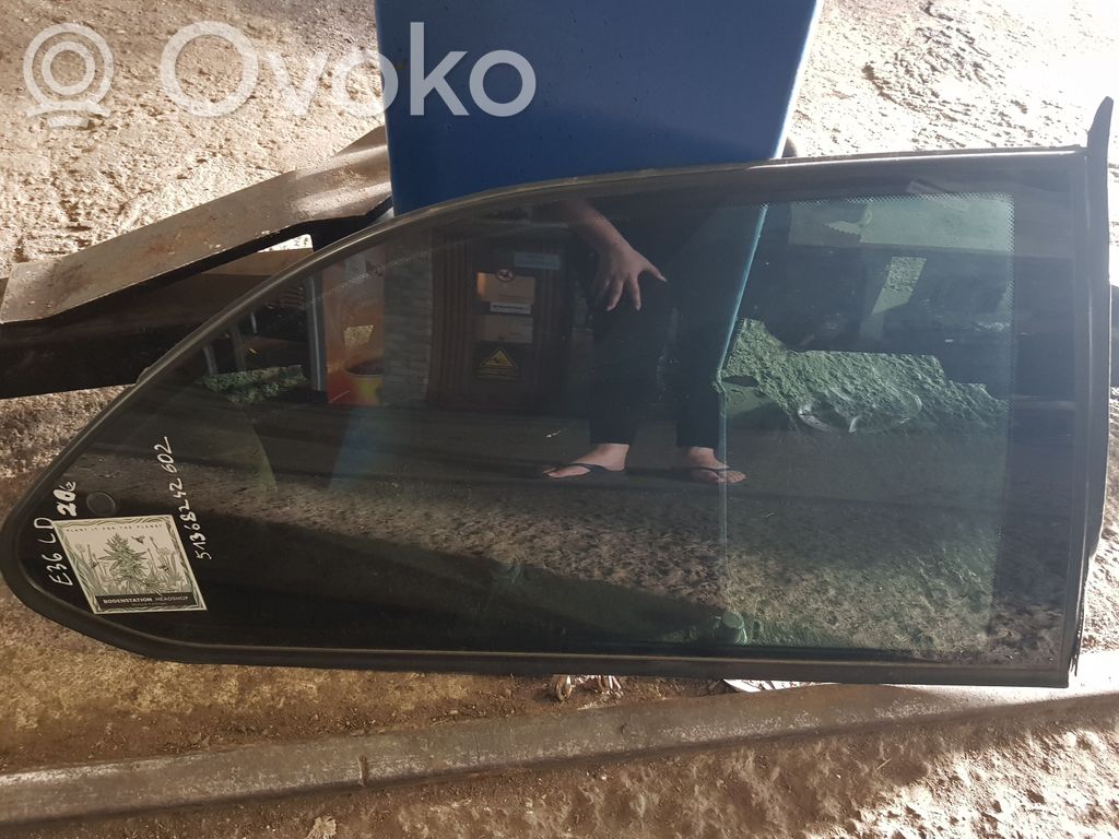 BMW 3 E36 Front door window/glass (coupe) 