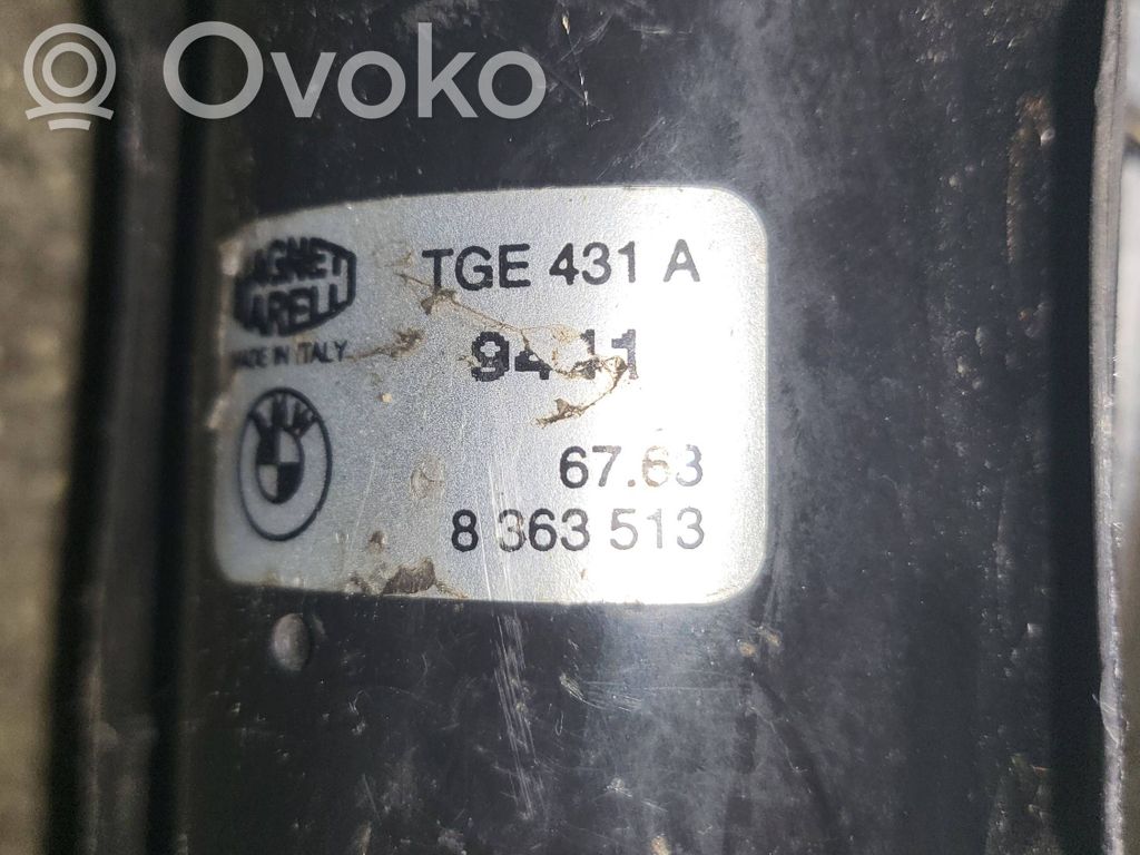 BMW 3 E36 Motor y varillaje del limpiaparabrisas delantero 