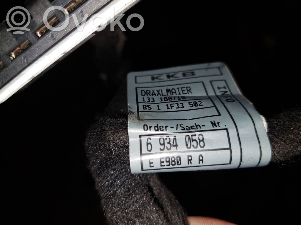 BMW 7 E65 E66 Cableado de puerta trasera 