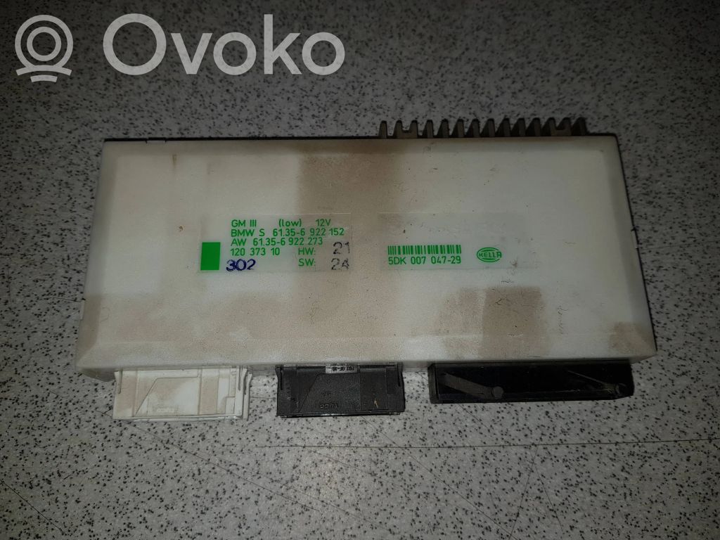 BMW 5 E39 Komforto modulis 