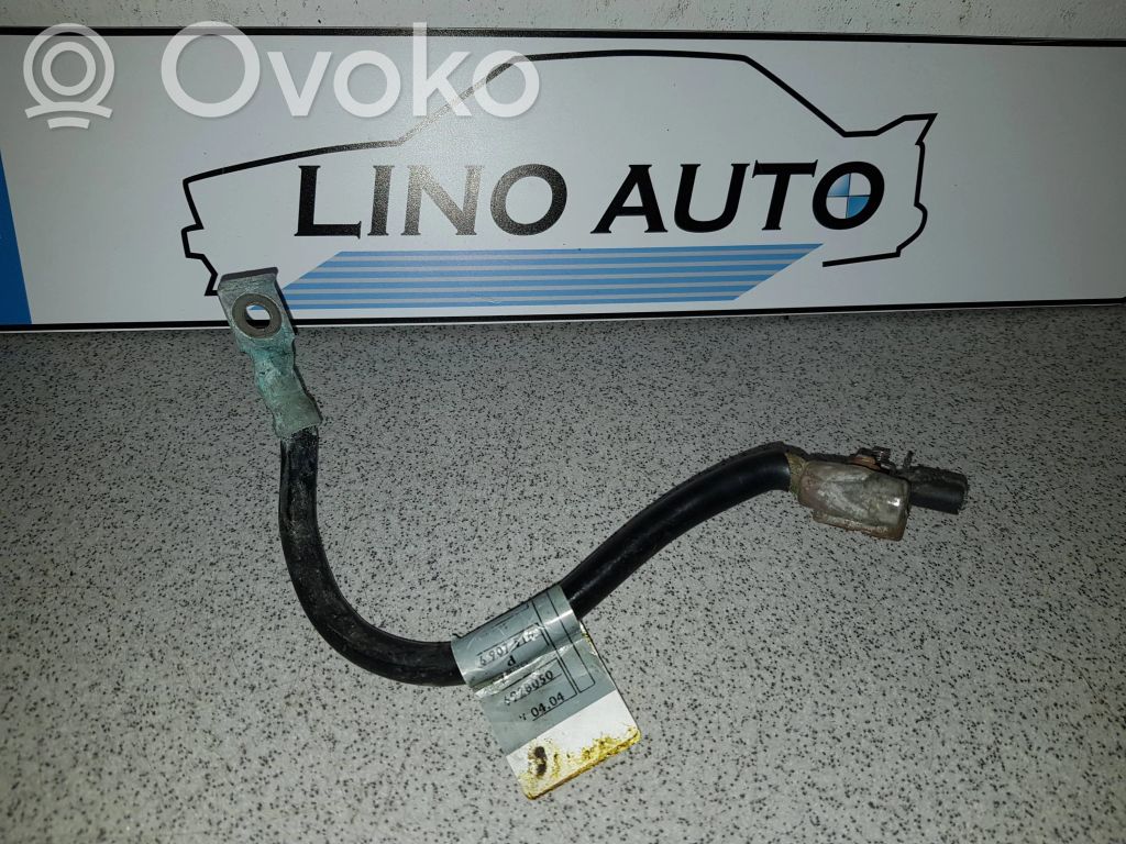 BMW 7 E65 E66 Minusinis laidas (akumuliatoriaus) 