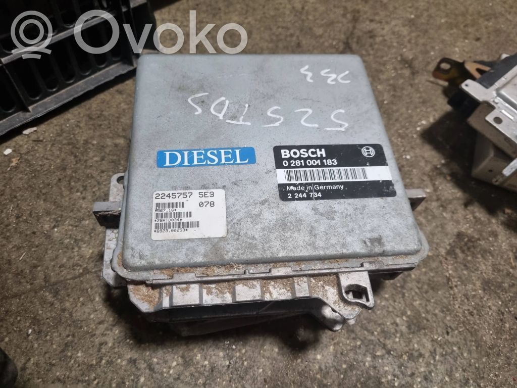 BMW 5 E34 Engine control unit/module 