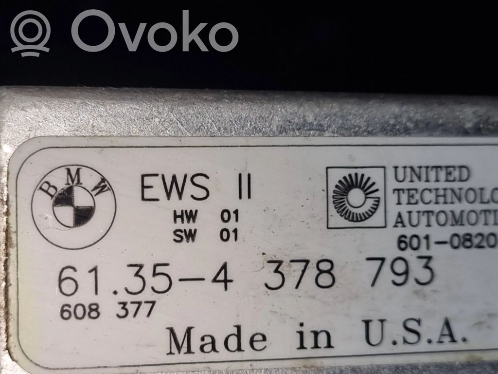 BMW 3 E36 Imobilaizera vadības bloks 