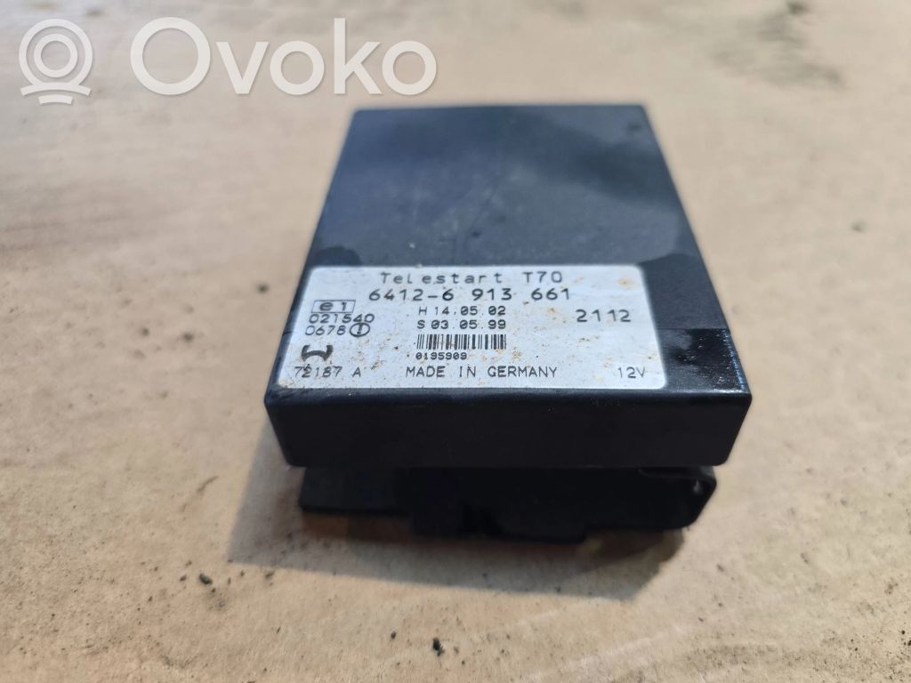 BMW 5 E39 Auxiliary heating control unit/module 