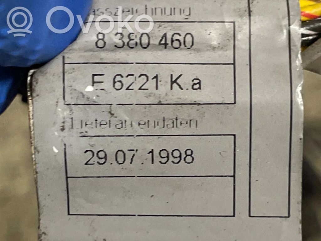 BMW 7 E38 Priekšējo durvju vadu instalācija 