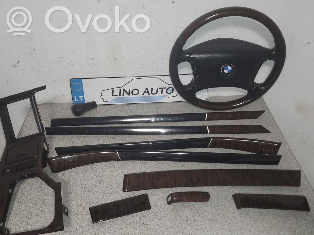 BMW 5 E39 Dekoratyvinių salono apdailų komplektas 