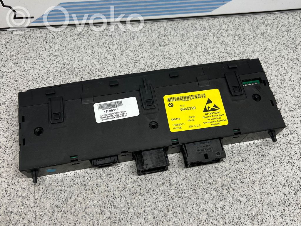 BMW 5 E60 E61 Interruptor del sensor de aparcamiento (PDC) 