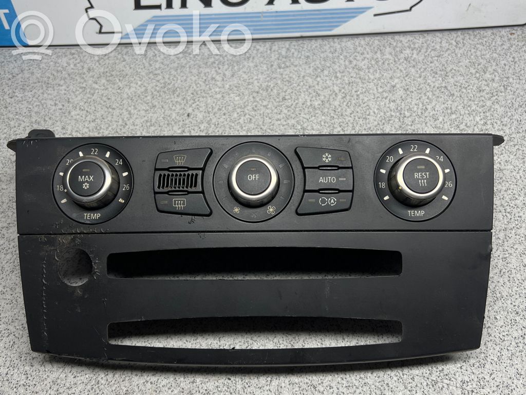 BMW 5 E60 E61 Climate control unit 