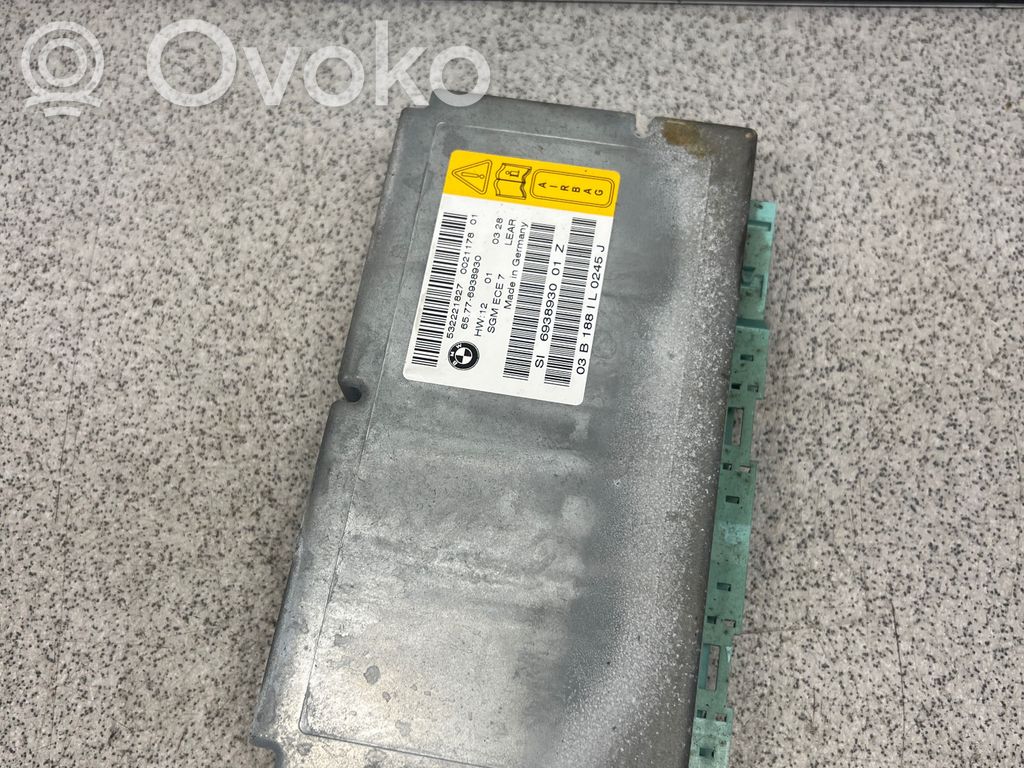 BMW 5 E60 E61 Airbag control unit/module 