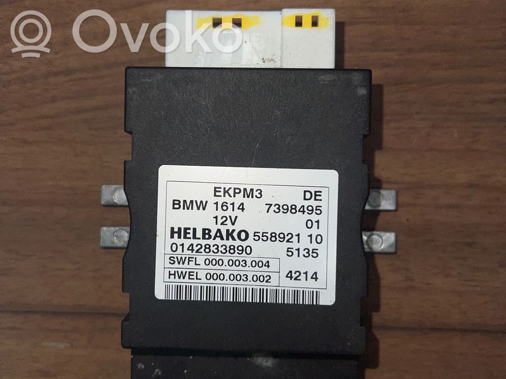 BMW X6 F16 Fuel injection pump control unit/module 