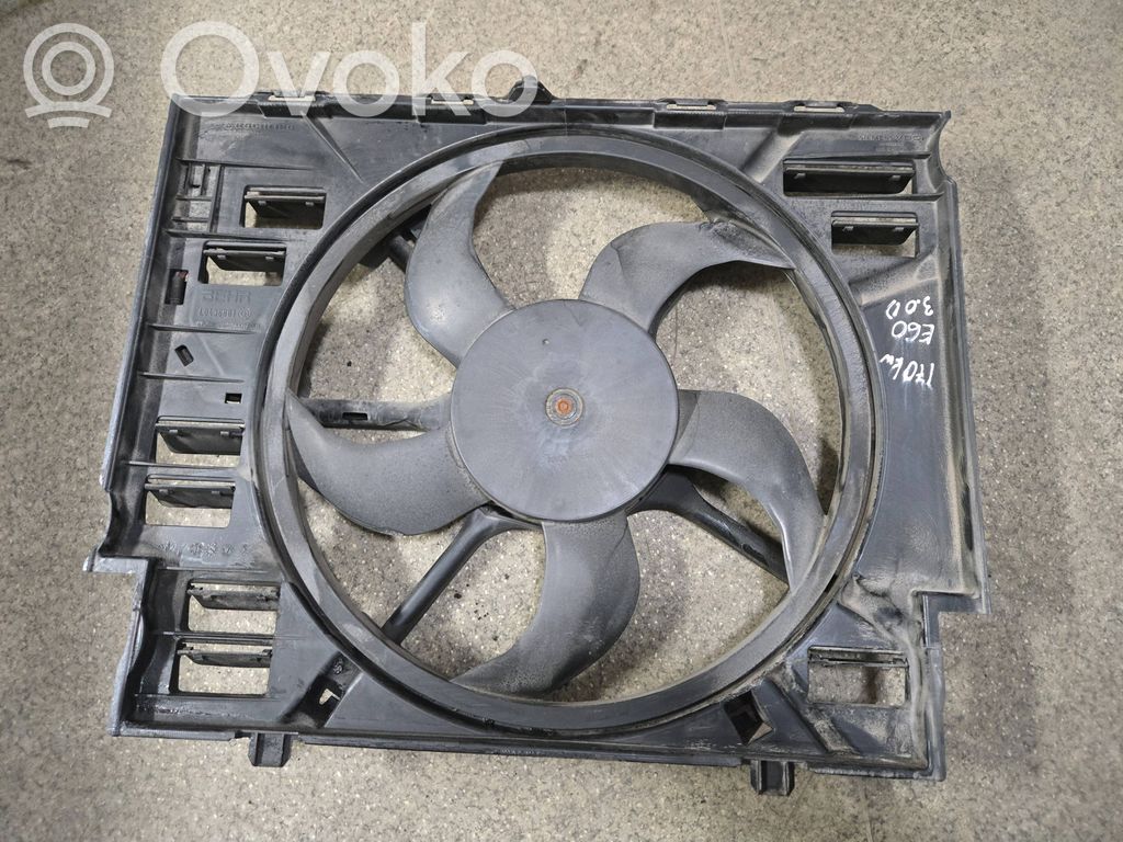 BMW 5 E60 E61 Elektrisks radiatoru ventilators 