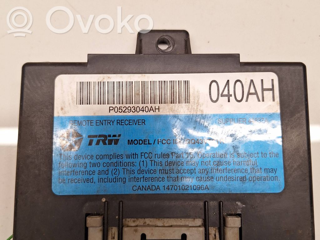 Chrysler PT Cruiser Engine control unit/module 