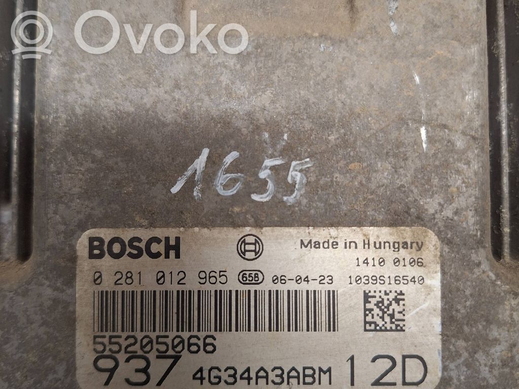 Alfa Romeo 147 Engine control unit/module 